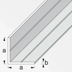 Winkel 29,5 mm 1m gleichschenklig blank*MyTool Sale