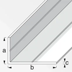 MyTool Winkel 19,5 x 35,5 mm 2,5m ungleichschenklig weiß