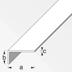 Winkel 30 x 20 x 2 mm 2m silber-eloxiert^MyTool