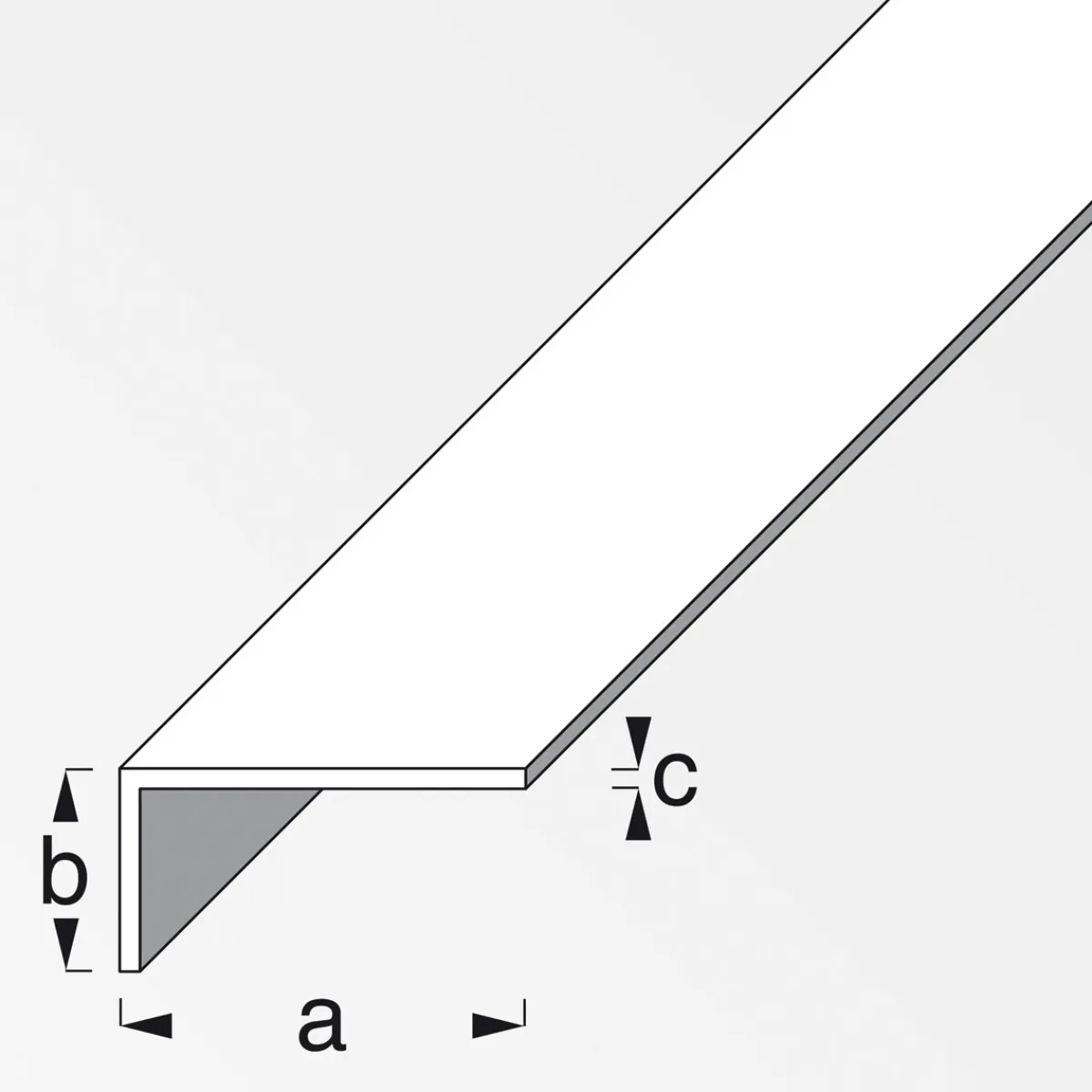 Winkel 30 x 20 x 2 mm 2m silber-eloxiert^MyTool