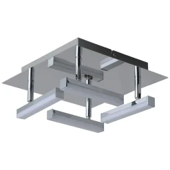 Naeve LED DL Turin Metall/KS chromeLxBxH: 25x25x11cm dimmbar^näve Clearance