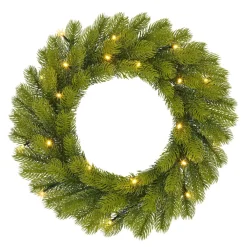 Nagoya Kranz grün LED batteriebetrieben 12x45cm* Best