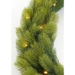 Nagoya Kranz grün LED batteriebetrieben 12x45cm* Best