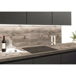 Nischenrückwandplatte Hemlock Lava 410 x 64 cm