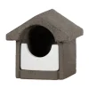 Siena Garden Nistkasten Halbhöhlenbrüter, grau