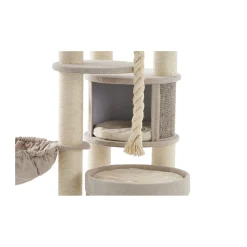 Nobby Kratzbaum Fida 70 x 70 x 165 cm cream-leinenoptik