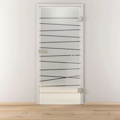 Glasdrehtür 514 83,4 x 197,2 cm*Novadoors