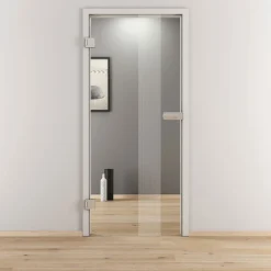 Novadoors Glasdrehtür NOVA 594 klar 70,9 x 197,2 cm Links