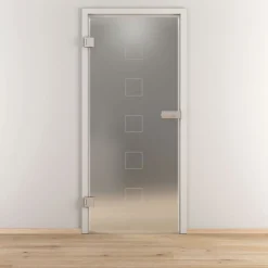 Novadoors Glasdrehtür NOVA 505 mattiert 70,9 x 197,2 cm Links