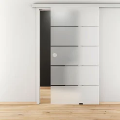 Novadoors Glasschiebetür-Set Ontario 93,5 x 205,8 cm