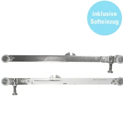 Novadoors Glasschiebetür-Set Ontario 93,5 x 205,8 cm