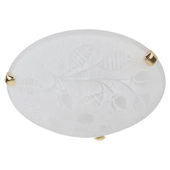 Deckenleuchte Flower weiß Glas^näve Hot