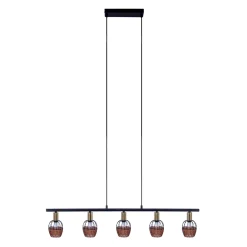 Pendelleuchte Corbis schwarz 5er*näve Best