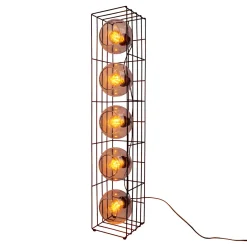 Stehleuchte Cesta schwarz Glas*näve