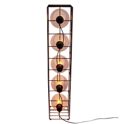 Stehleuchte Cesta schwarz Glas*näve