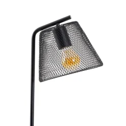 Stehleuchte Korie schwarz Metall*näve Clearance