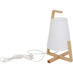 Tischleuchte Shoji mit Kunststoffschirm Bambus^näve Outlet