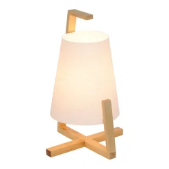 Tischleuchte Shoji mit Kunststoffschirm Bambus^näve Outlet