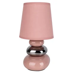 Tischleuchte Stoney rosa Keramik^näve Best