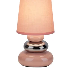 Tischleuchte Stoney rosa Keramik^näve Best