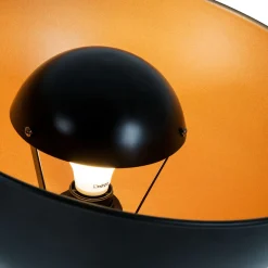 näve Dreibein-Stehleuchte Bernice schwarz