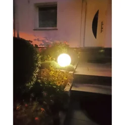 Kugelerdspießleuchte Durchmesser 20 cm schwarz*näve Hot