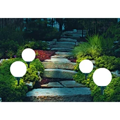 Kugelerdspießleuchte Durchmesser 20 cm schwarz*näve Hot