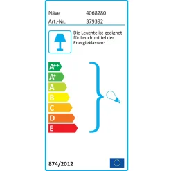 Kugelerdspießleuchte Durchmesser 20 cm schwarz*näve Hot