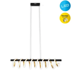 LED-Pendelleuchte Belleza gold dimmbar^näve Best