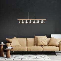 LED-Pendelleuchte Nobilis 100x6x120cm dimmbar*näve Clearance