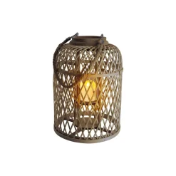 Solarlaterne Korbinian 27 x 38 cm braun^näve Hot