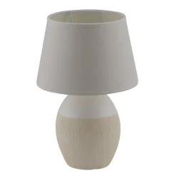 Tischleuchte Ceramics bauchig beige*näve Sale