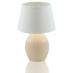 Tischleuchte Ceramics bauchig beige*näve Sale