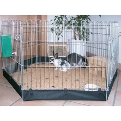 Nylonboden für Freigehege schwarz*Kerbl Outlet