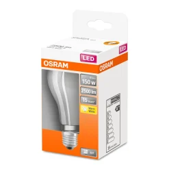 Osram LED-Glühlampe E27 150W warmweiß matt