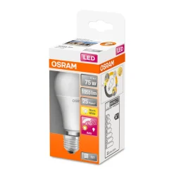 LED-Leuchtmittel E27 warmweiß 75W Bewegungssensor*Osram Best