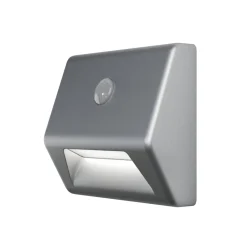 LED-Sensorleuchte Nightlux Stair silber^Osram Hot