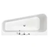 Badewanne Pino 155 x 75 cm Ausführung rechts Wannenrandarmatur S3000*Ottofond Outlet