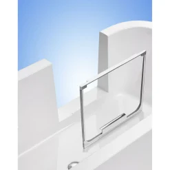 Ottofond Dusch-Badewanne Free Gate Mod A herausnehmbare Tür mit Wassereinlauf