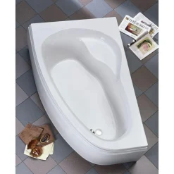 Ottofond Eckwanne Loredana Mod B 175 x 110 cm weiß