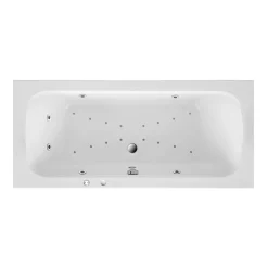 Ottofond Whirlpool-Set Malta 180 x 80 cm weiß/chrom Typ 3