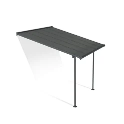 Capri Alu Terrassenüberdachung Polycarbonat 3x3 m grau^Palram Canopia Outlet