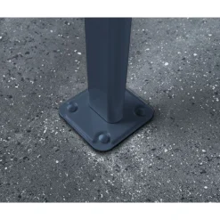 Palram Canopia Capri Alu Terrassenüberdachung Polycarbonat 3x8,6 m grau