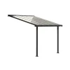 Palram Terrassenüberdachung Olympia 300 x 300 cm grau*Palram Canopia Sale