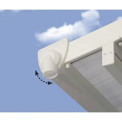 Palram Canopia Palram Terrassenüberdachung Feria 730 x 300 cm weiß