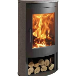 Panadero Kaminofen OVAL 3 STONES Ecodesign