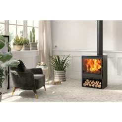 Kaminofen Saphir 7,1 kW Stahl*Panadero Discount