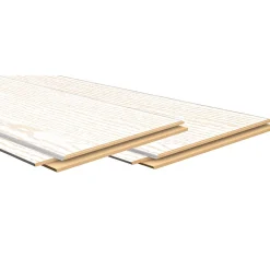 Paneel Basic Eiche weiß 260 x 15,4 cm