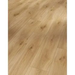 Laminatboden „Basic 400“, Eiche Horizont Natur, Seidenmatte Struktur, 19,4x128,5 cm*Parador Outlet