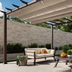 Outdoor Pergola Florida 1116 350x505x236cm Dunkelbraun^Paragon Outdoor New